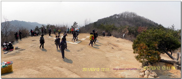 수락지맥3구간(담터고개 - 새우개고개 - 망우산 - 아차산 - 광장동) 