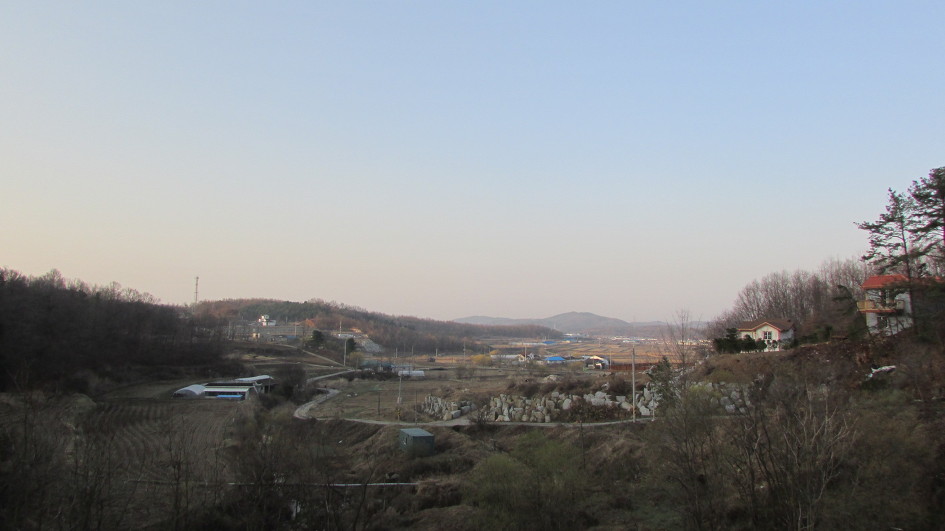 저수지풍경 이미지
