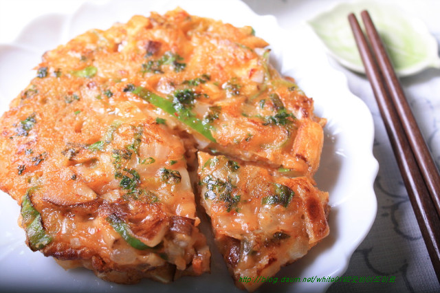 김치부침개