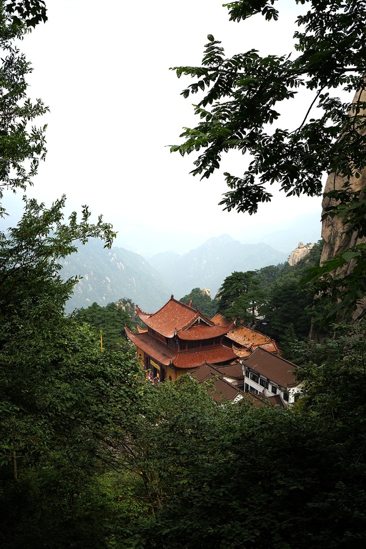 구화산의 스님들 