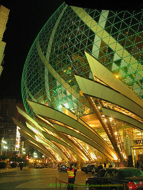 마카오의 야경-한강의 꽃