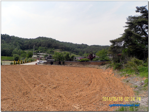 보현지맥 6구간(돌고개-곤지산-비로재-징걸재-비봉산-우물리 합수점)