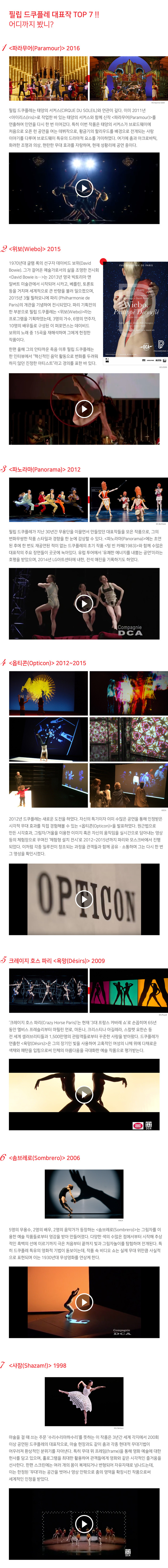 필립 드쿠플레의 <콘택트> /2016.11.13.일/LG아트센타