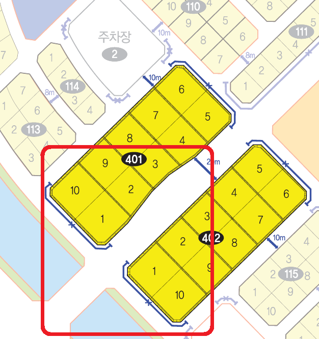 포항블루밸리국가산단 내 아파트인근 & 상정천 앞 대도로 코너.각지 생활대책용지 매매