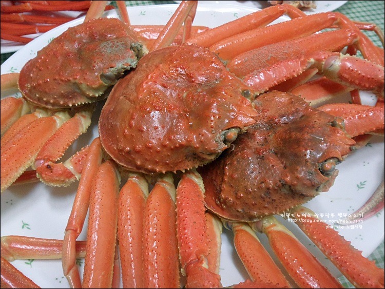 울진 대게로 게파티~ 찌는법과 먹는법까지 알려드려요.