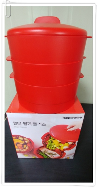 타파웨어의 멀티찜기 플..