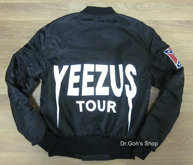 yeezy bomber jacket tour