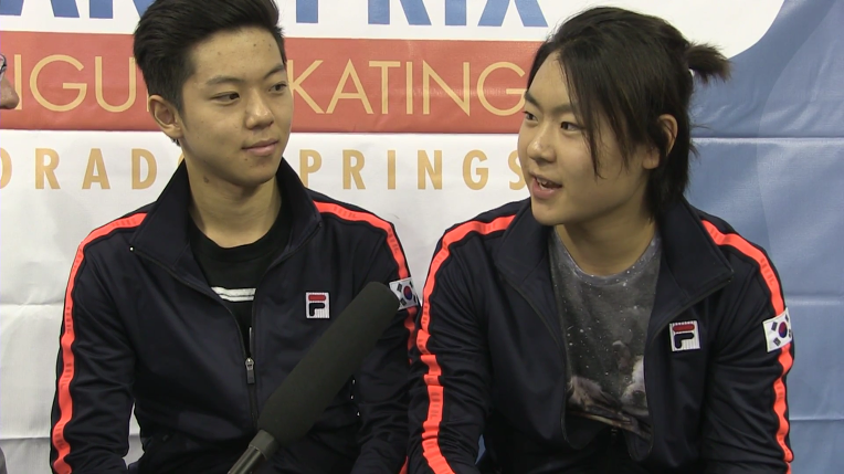 15/16 3차 #JGPColoradoSprings 페어&아댄 #감강찬 #감강인 선수 인터뷰 영상 링크 
