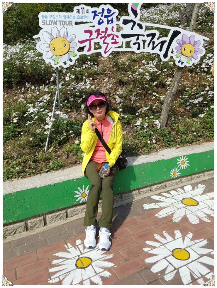동료들과 정읍구절초 테마공원에 다녀왔습니다.