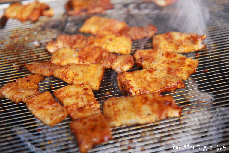 파주맛집 / 가성비 좋은 홍천화로숯불구이 (와규/갈비살/고추장삼겹살)