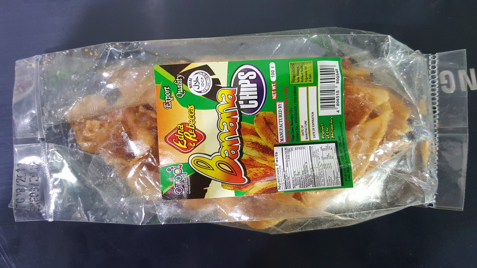 필리핀바나나칩과자