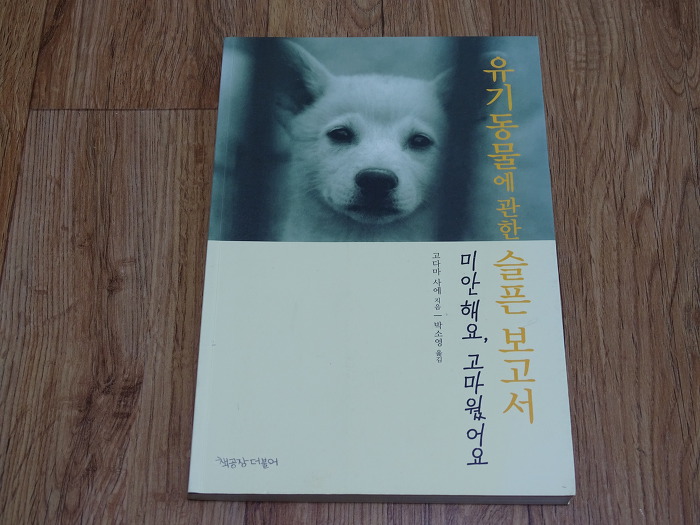 고다마 사에가 쓴 '유기동물에 관한 슬픈 보고서'를 읽고 느낀점 