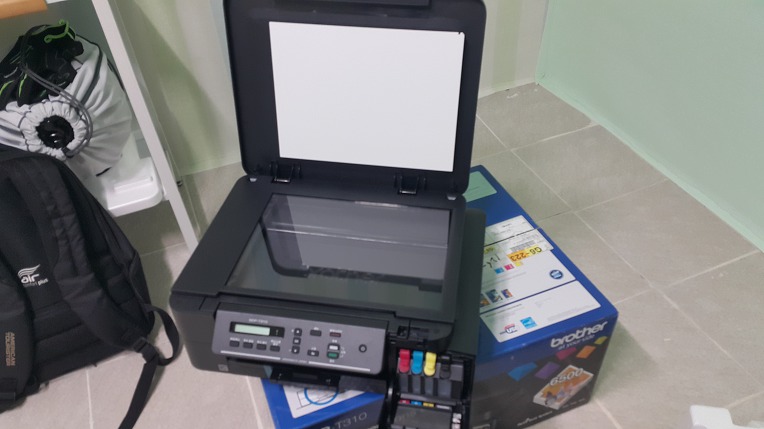 브라더 DCP-T310 프린터 구입.