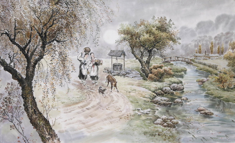정겨운 민속화