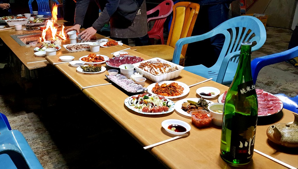 벚꽃 그리고 밤