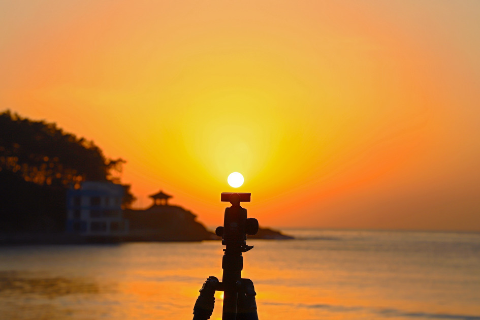 아쉬운 마음 (송정해수욕장. 2019.02.05.화)