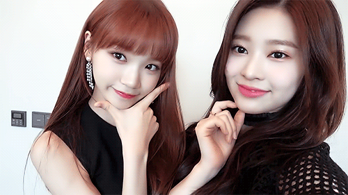 [아이즈원] 쌈무요정 &amp; 밍구리.jpgif | 인스티즈