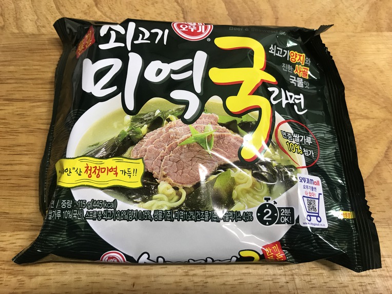 오뚜기 미역국라면