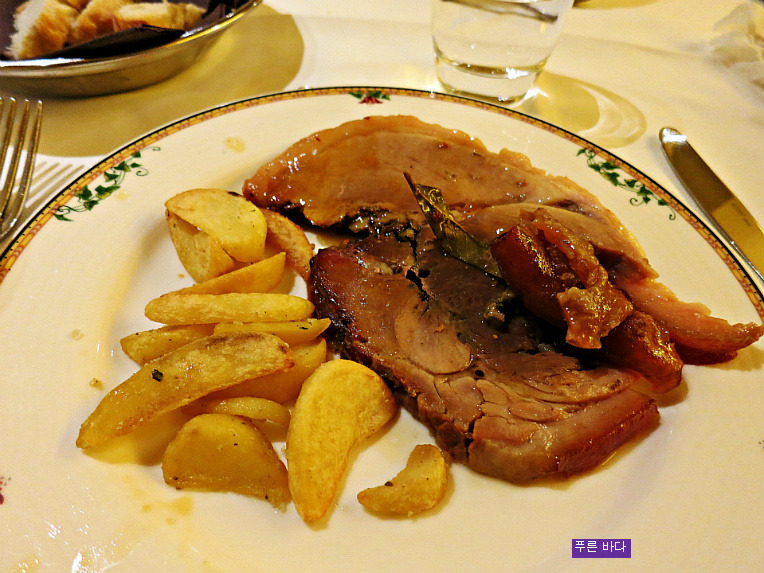 이탈리아 라벤나에서 먹은 식사